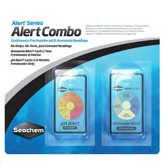 Alert Combo Pack 6 Month Ammonia & pH monitoring system